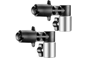 HAHAWALKER 2 Pack Reflector Holder Clips,Backdrop Clamp,Photography Studio Reflector Disc Holder Clip Positioning Clamp Mount Adapter for Light Stand with 5/8" Stud