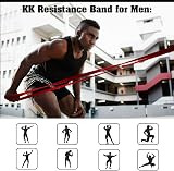 KK Resistance Bands Set Yellow 5–15 lbs Loop Bands Exercise Workout, view 6