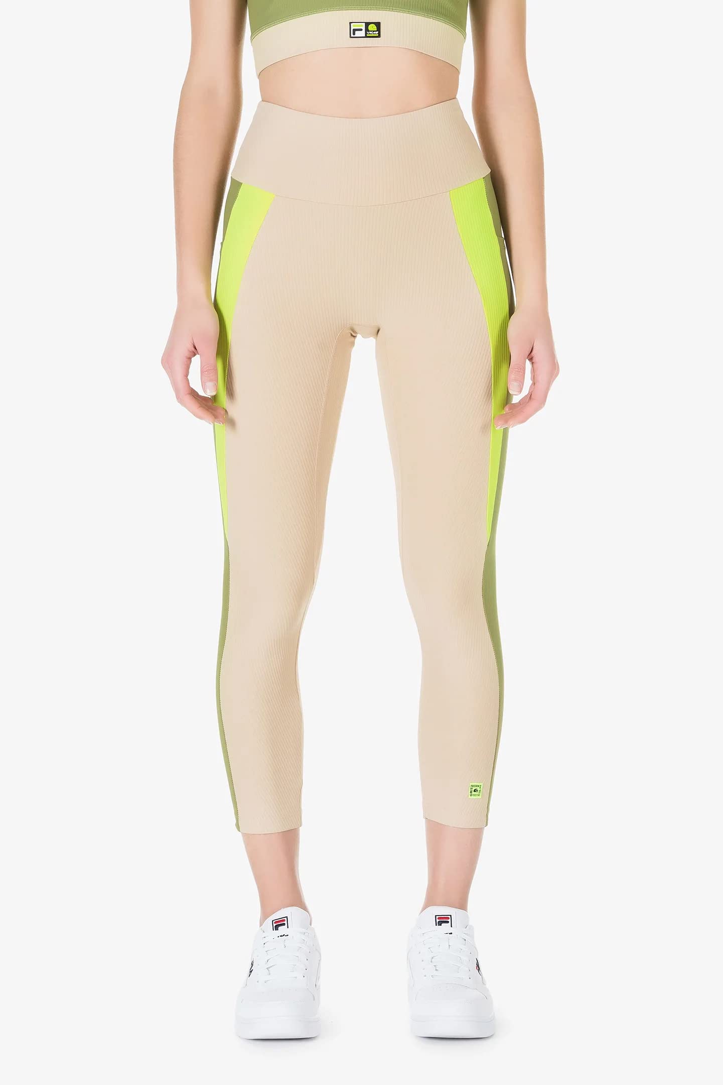 VR 46 Women's Row Vr46 Riders Academy Leggins, Dove Grey, L