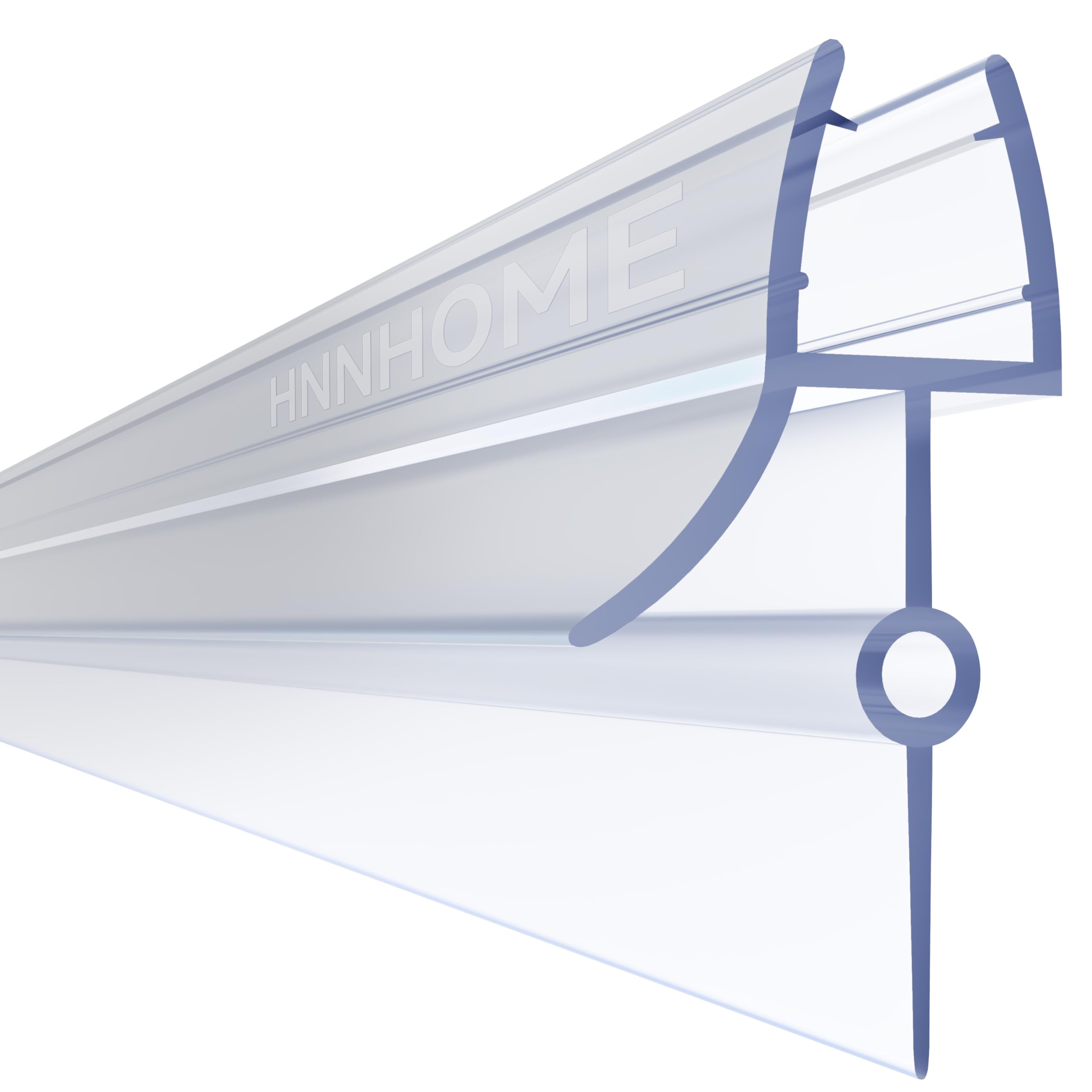HNNHOME Bath Shower Screen Door Seal Strip for 6-8mm Glass Up to 22mm Gap
