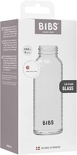 BIBS Glass Bottle Body 240 ml BPA-Free Dishwasher Safe EN14350 Denmark view 4
