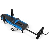 VEVOR Inversion Table, 350 lbs Capacity Heavy Duty Back Inverter Stretcher, Inverted Table with Stable Structure, Adjustable Armrests, Decompression Tables for Shoulders, Neck, Back, Knees