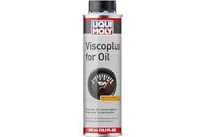 LIQUI MOLY Viscoplus for Oil 300 ml – Motor Oil Viscosity Stabilizer Additive for Gas & Diesel Engines, Helps Reduce Wear & Oil Consumption, Compatible with Synthetic & Mineral Oils, Turbo Safe