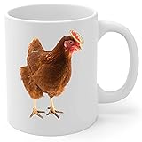 Isa Brown Chicken Angel Wings Memorial Coffee Mug