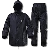 RainRider Rain Suits for Men Waterproof Rain Jacket Coat Pants Heavy Duty Women Fishing Rain Gear Workwear