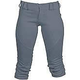 3N2 Women's Softball Pants NuFit Knickers - ¾ Inch Belt Loops - Low-Rise Fit, Double Knee Reinforcement