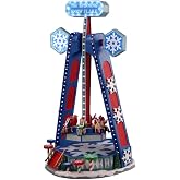 Lemax Carnival-Sights &amp; Sounds: The Spinning Snowflake-(04737-UK), Multi-Colour