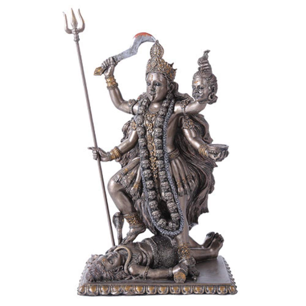 Pacific Trading Kali Kali Hindu Goddess Statue Figurine New