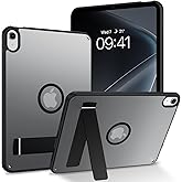 BENTOBEN Magnetic for iPad A16 Case with Invisible Stand (11th Generation 11 Inch 2025), iPad 10th Generation Case 10.9 inch 2022, Matte Slim Thin Protective Tablet Cover for iPad 11th/10th Gen, Black