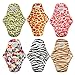 Love My Antibacterial Bamboo fiber Mama Cloth/ Menstrual Pads/ Reusable/ Panty Liners - 6pcs pack(LM1)