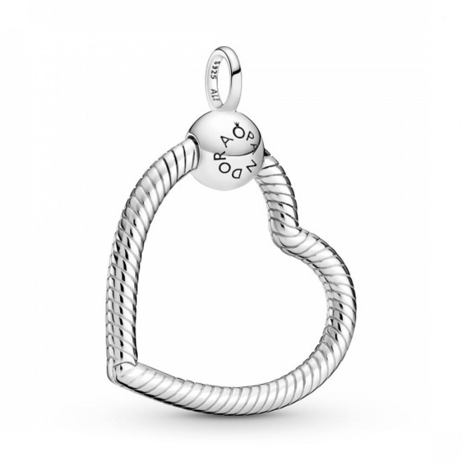 Pandora Icons Heart sterling silver O pendant