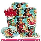 Elena of Avalor Party Supplies Pack for 8 Guests - Dessert Plates, Napkins, Cups, Cutlery