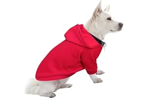 HuaLiSiJi Dog Hoodies Dog Sweatshirt Dog Sweaters, Warm and Lightweight, with a Soft Texture, Easy to Wear and Bright Colors 