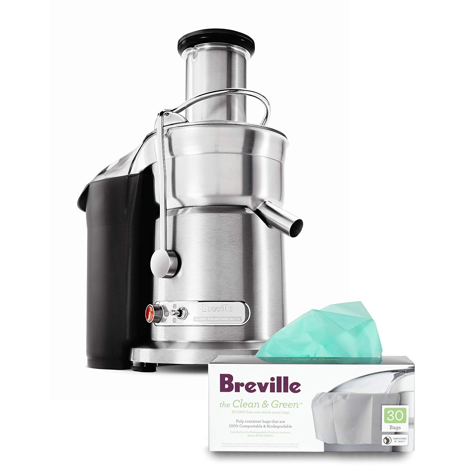 Compostable Bags Breville Pulp Container Breville Juicer Machines