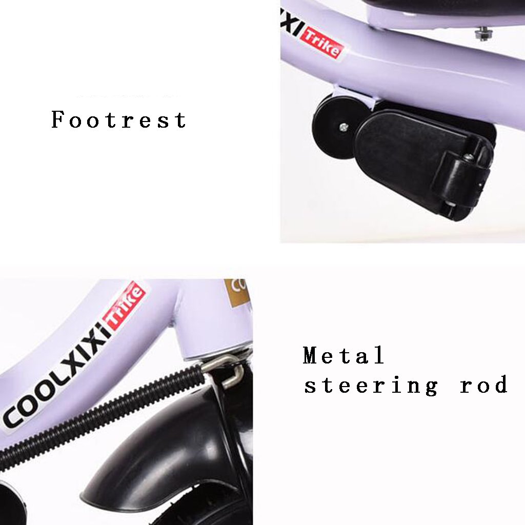 国内配送 Haizhen マウンテンバイク 子供の三輪車リムーバブルプッシュハンドルインフレータブルホイールショックアブソーバ自転車1 5歳の後部収納バスケットベビーベビーカー 新生児 B07dl63bj4 白 白 半額品 Heracloset Com