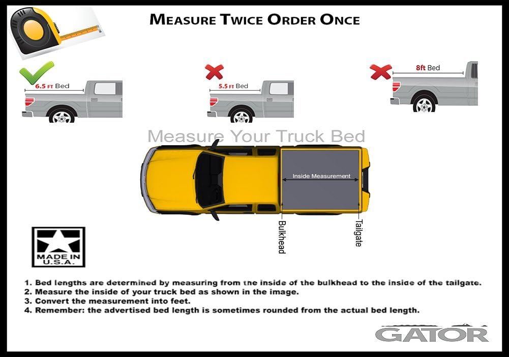 Amazon Com Gator Fx3 Hard Folding Fits 2007 2018 Toyota Tundra 6 5 Foot Bed W O Rail System Only Tonneau Truck Bed Cover Made In Usa 6610410 Automotive
