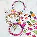 Make It Real 1201 Bedazzled! Charm Bracelets – Graphic Jungle DIY Making Kit for Girls