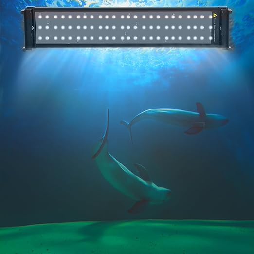 Zerone Aquarium Lampe LED, 96cm / 74cm /51cm / 30cm Rampe LED pour