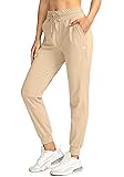 G Gradual Women's Joggers Pants with Zipper Pockets