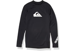Quiksilver Boys' Youth All Time Long Sleeve Rashguard Surf Shirt 50+ UPF