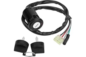 M MATI Ignition Key Switch for Honda Recon 250 1997-2020 TRX250EX TRX250X 2001-2023 TRX400EX 1999-2004 FourTrax 200 TRX200/TRX200D 1990-1997 35100-HM8-000 35100-HN6-A30 35010-HF1-670 35100-HN1-000