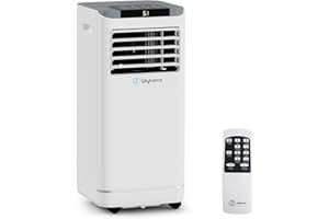 WIYTAMO 10,000 BTU Portable Air Conditioners for 450 Sq.Ft, 4-in-1 Room Air Conditioner with Cooling, Heating, Dehumidifier, Fan, Remote, Sleep Mode, Child Lock, 24H Timer, Self-Evaporating Portable AC Unit