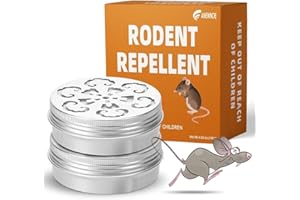 ANEWNICE Rodent Repellent for car Engines, Mouse Repellent Indoor for Home, Rat Repellent for House, Peppermint to Repel Mice, Mouse and Rats, Natural Rodent Control Indoor and Outdoor -2Packs