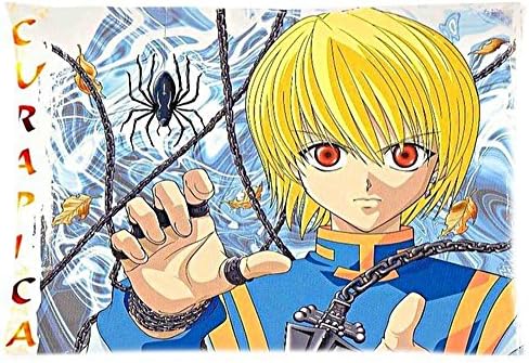 Soul Survivor Decorative Flower Pattern Soft Home Decor Bed Sofa Throw Pillow Cases Cartoon Hunterxhunter Pillow Cover 20X30(Two Sides)