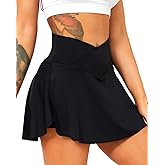 Navneet Women Tennis Skirts with Pockets High Waisted Golf Skirts Athletic Skorts Pleated Mini Skirt Workout Sport Pickleball