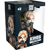 Youtooz Krieg 4.7" Vinyl Figure, Collectible Borderlands Krieg Character Figure Borderlands Collection