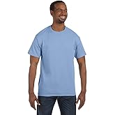 Hanes TAGLESS T-Shirt_Light Blue_XL