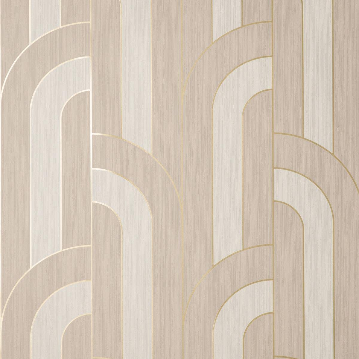 Fine Decor Cascade Arch Cream/Gold