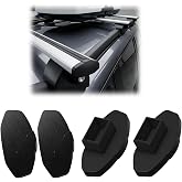 Roof Rack End Cap Compatible with Thule Rapid Aero Bars 860 Series, Bar Profile Cover for Load Carrier, Replacement Edge Protector for Cargo Bars