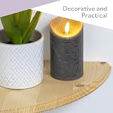 Anika Living Wooden Floating Corner Shelves 19cm x 19cm Set of 2 view 3