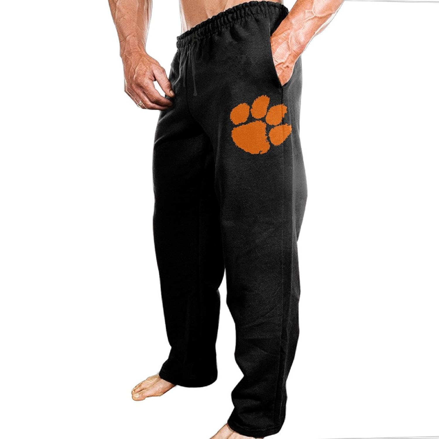 Best Pgxln Mens Clemson University Tiger Paw Logo Workout