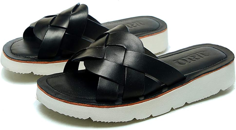 Amazon.com | Women's Slide Platform Wedge Sandals Comfortable Insole Memory Foam Arch Support 