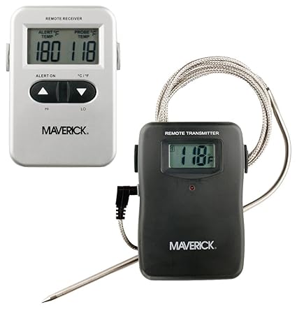 Maverick ET-71OS RediChek Remote Wireless Cooking Thermometer With LCD Transmitter