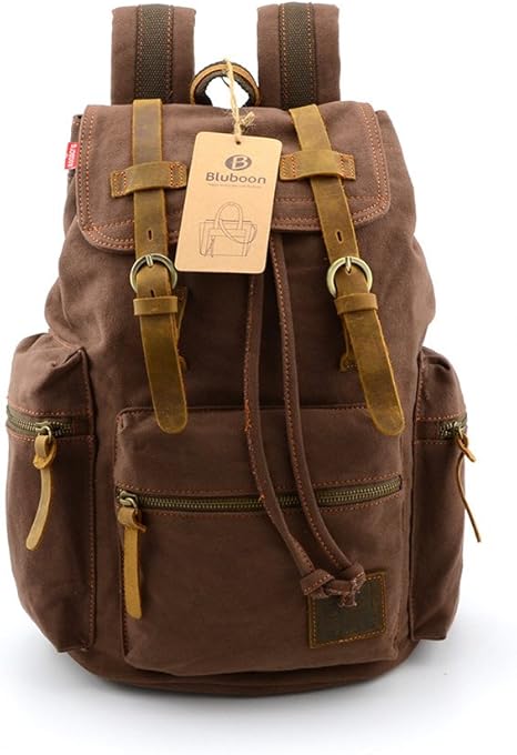 bluboon canvas backpack