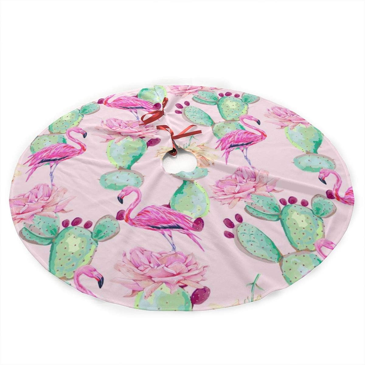 Amazon.de: GOWINEU Weihnachtsbaum Rock Teppich Pad, mit ...