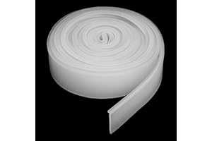 1 Roll Shower Door Bottom Sweep 108 Inch Silicone Bottoms Waterproof Sweeps T-Type Replacement Seal Doors Bottom Seal Strip R