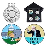【Funny Golf Ball Markers Magnetic Hat