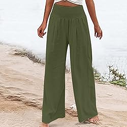 Capri Leggings for Women Women High Waisted Wide