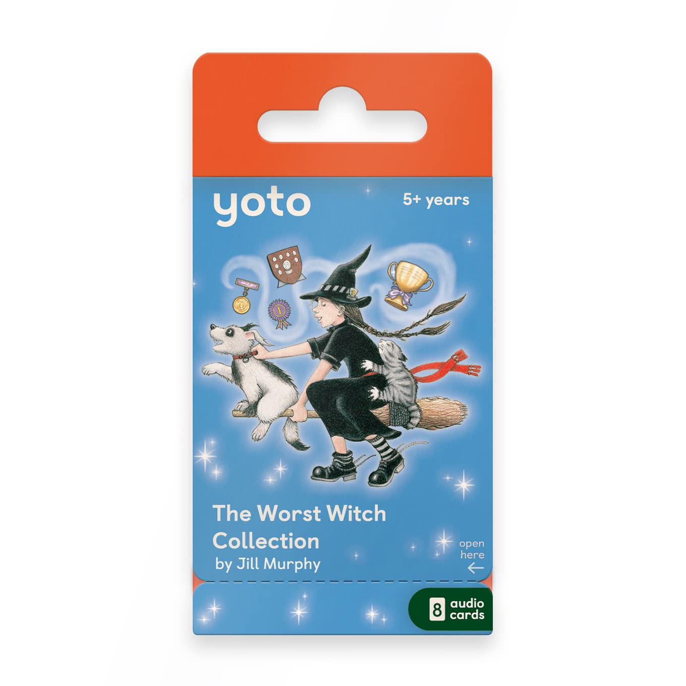 Yoto The Worst Witch Collection by Jill Murphy – 8 Kids Audio Cards for Use with Player & Mini All-in-1 Audio Device, Screen-Free Listening with Fun Playtime, Bedtime & Travel Stories, Ages 7+