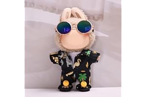 YXYDUM Clothes for Labubu - Adorable Outfit Set for 17cm, Labu Designer Clothes,Accessories for Doll,17cm labu Accessories Outfits,Luxury Chic Doll Clothing & Style Bundle