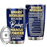 MONIZILUCKY Research Psychologist Tumbler Stainless