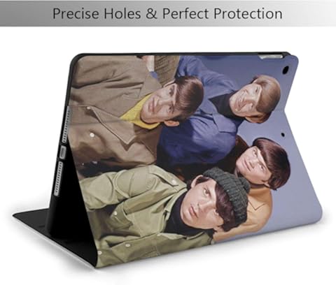 Wehoiweh The-Monkees Carcasa antiarañazos delgada y ligera con soporte ajustable, función de reposo/despertador, protección trasera para iPad Air3 10.5 iPad 7ª 10.2 talla única