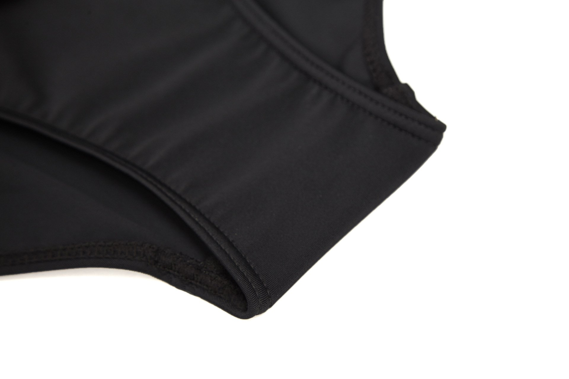 Kyerivs Women’s One Piece Tummy Control Swimwear, Vintage Monokini, Ruched Swimsuit for Ladies (L(US 12-14), Black)