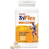 GNC TriFlex, Joint, Bone &amp; Cartilage Health Supplement, Clinical Strength Glucosamine &amp; Chondroitin, MSM, Supports Mobility, Flexibility &amp; Comfort, 240 Caplets