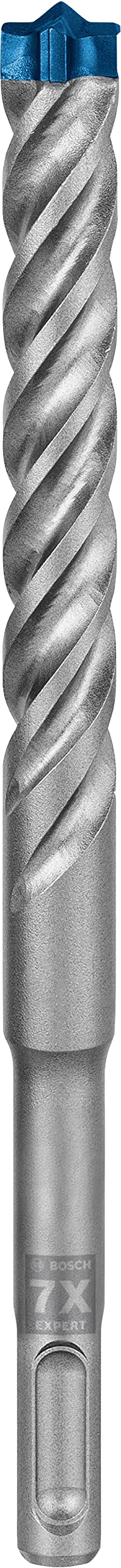 Bosch 1x EXPERT SDS plus-7X Hammer Drill Bit (for Soft stone, Hard stone, Ø 13.00 mm, Professional Accessory Rotary Hammer Drill)