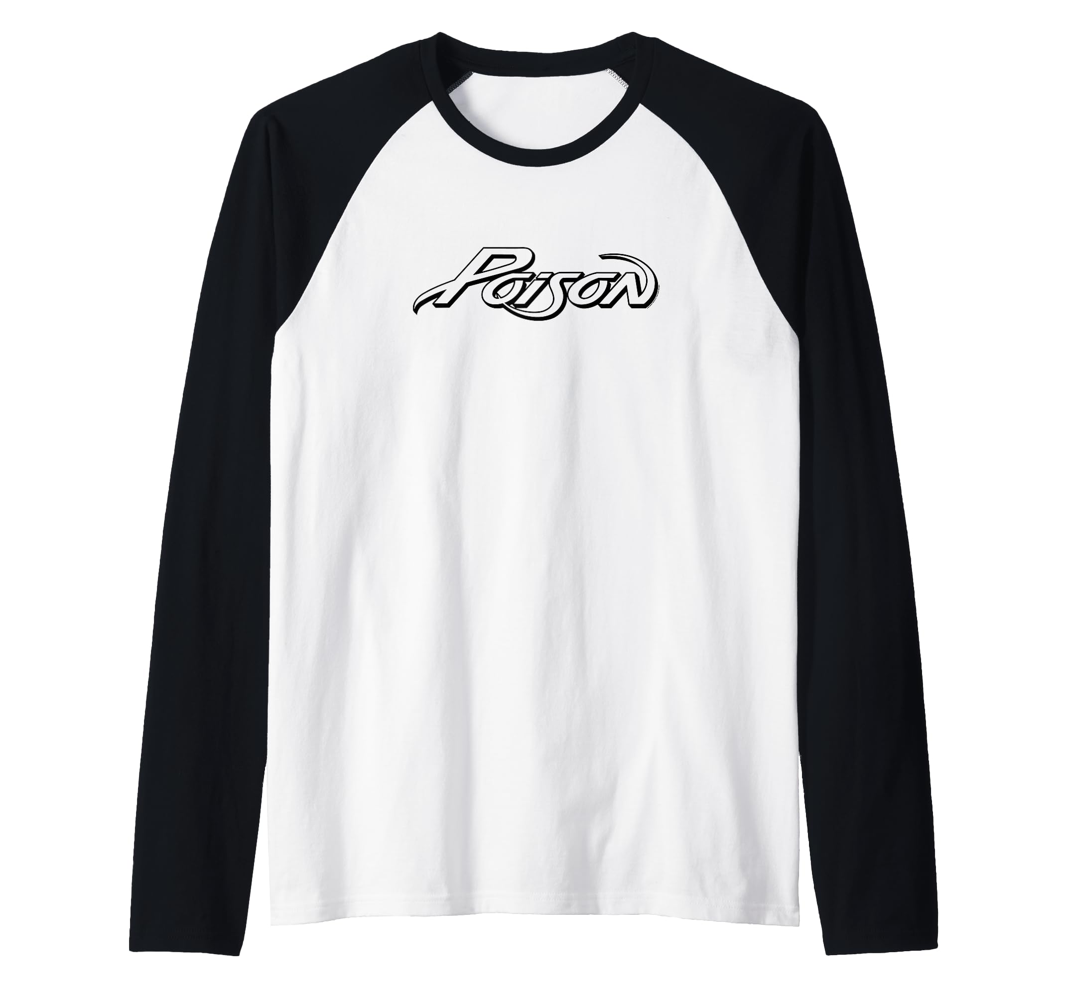 Poison - I Want Action Raglan Baseball Tee